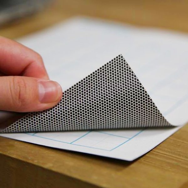 画像3: 【マス目ボコボコシート】 マス目(小)十字リーダー入り 【1.2mmドット】 (3)