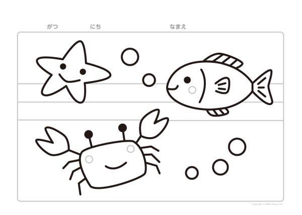 画像4: 手指で感じる 凹凸ぬりえ<Aセット> (4)