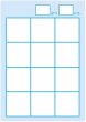 画像2: 書字練習用　マス目大（50mm) | 4マス (2)