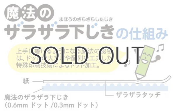 画像4: ＜レイメイ藤井＞　魔法のザラザラ下じき 0.3mmドット（B5）ブルー (4)